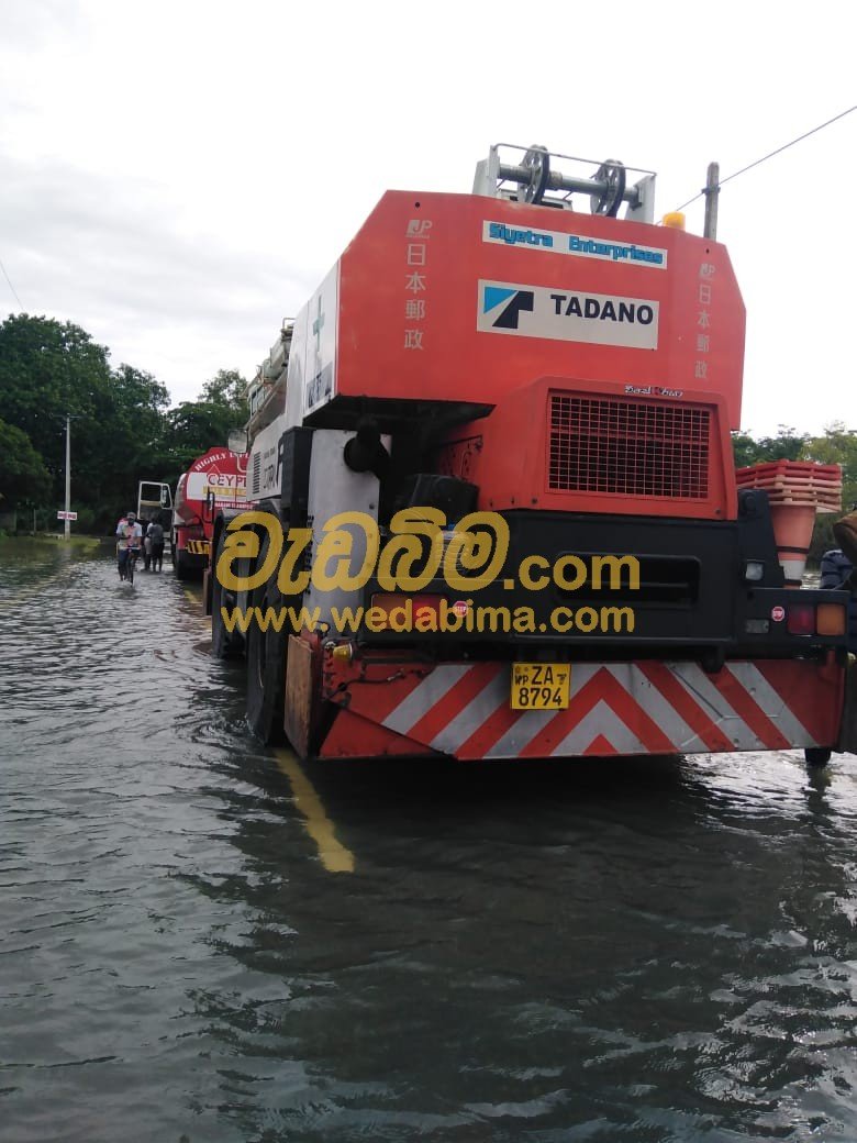 Cranes - Bucket Cranes for Hire in Gampaha