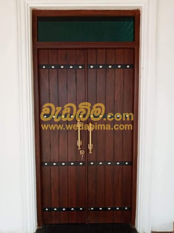 Water Base Doors and Windows Painting Work homagama