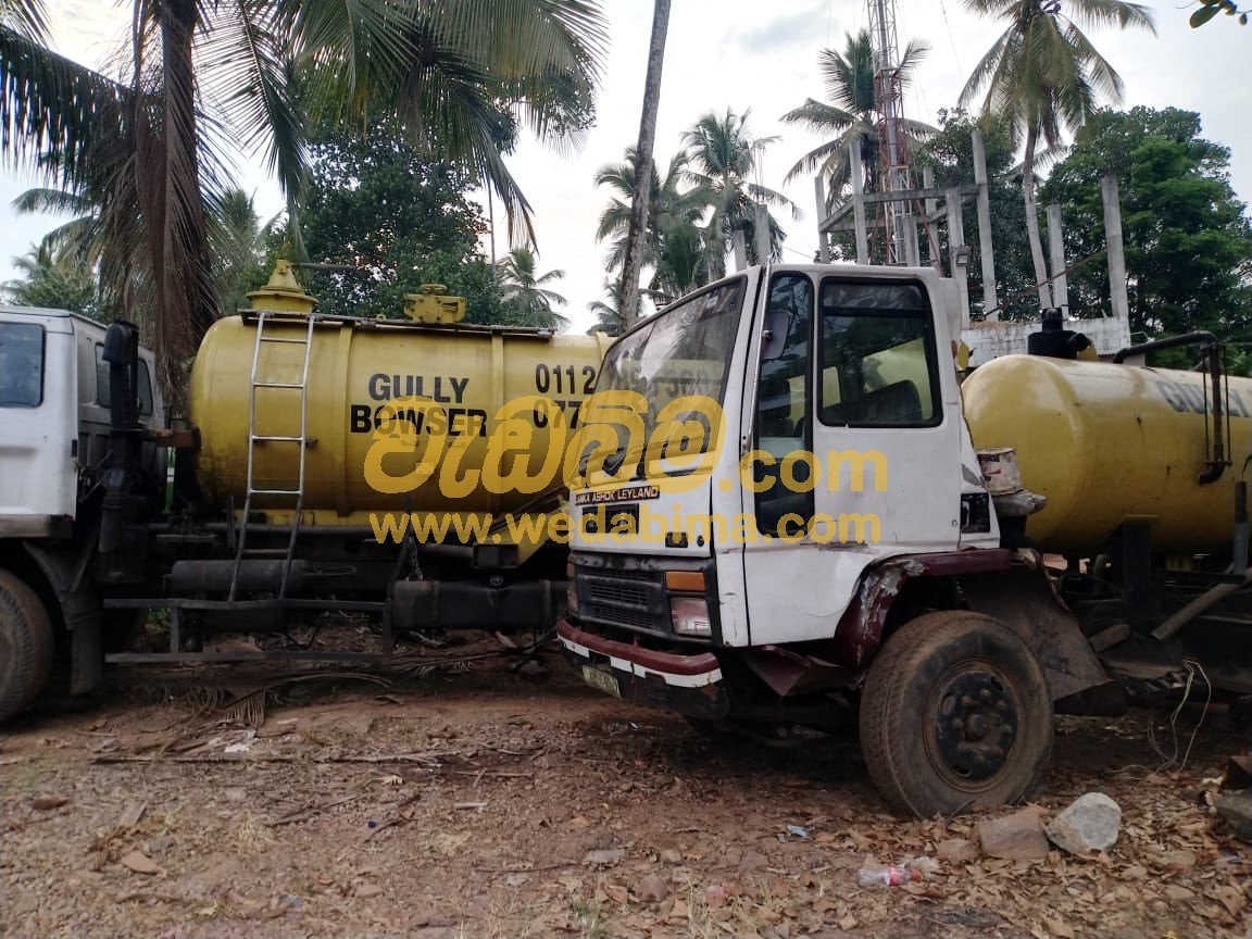 Gully bowser service gampaha srilanka