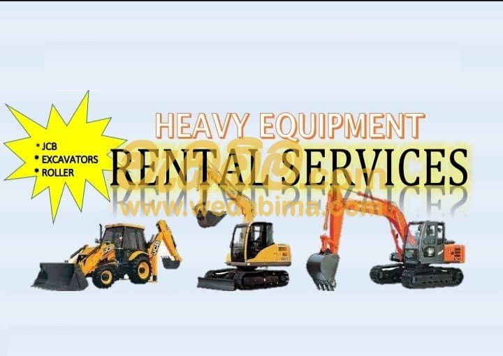 Heavy Machinery for rent in Matale
