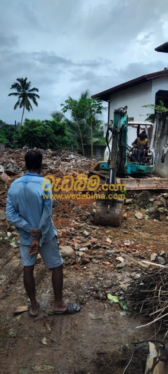 Demolition contractors colombo price