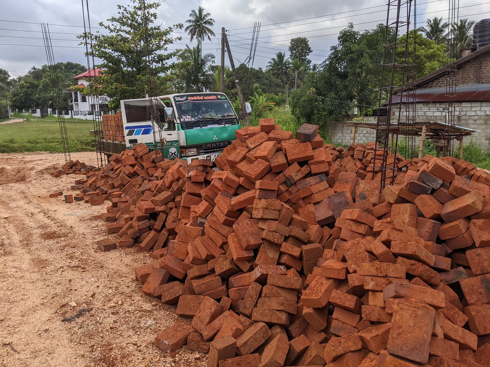 Red Clay Bricks in negombo