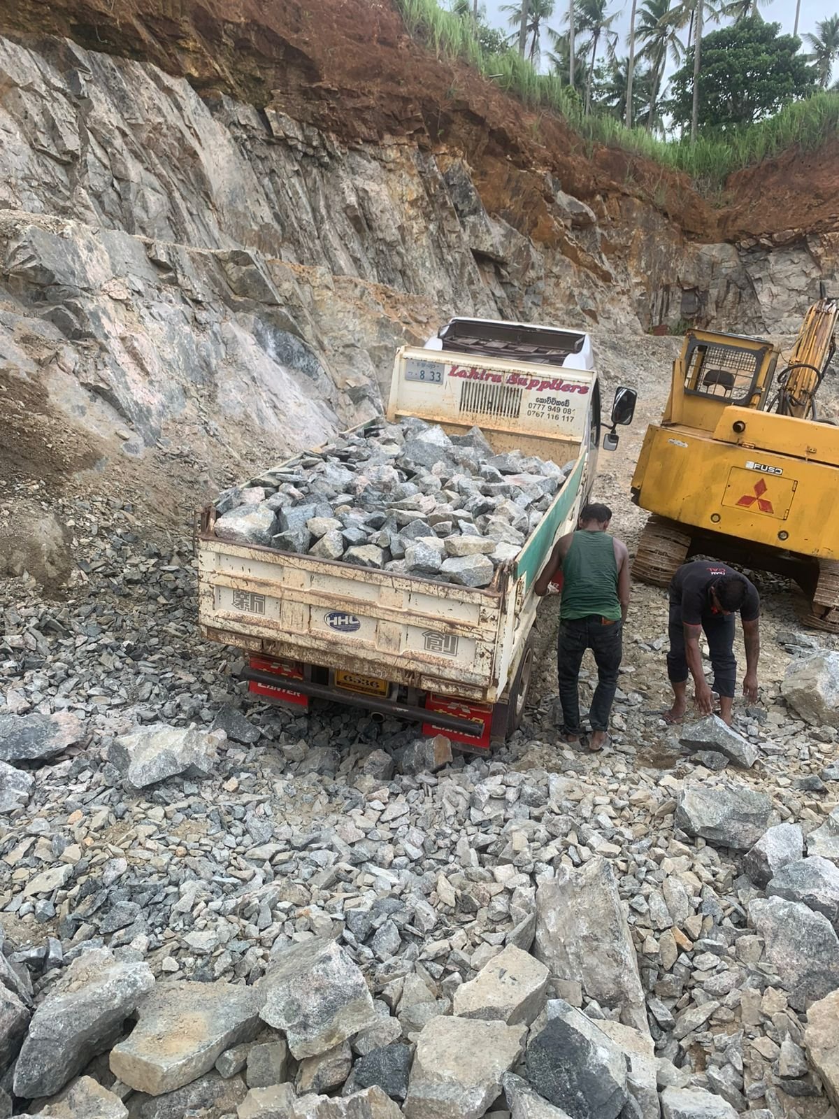 kalu gal transport in Kochchikade