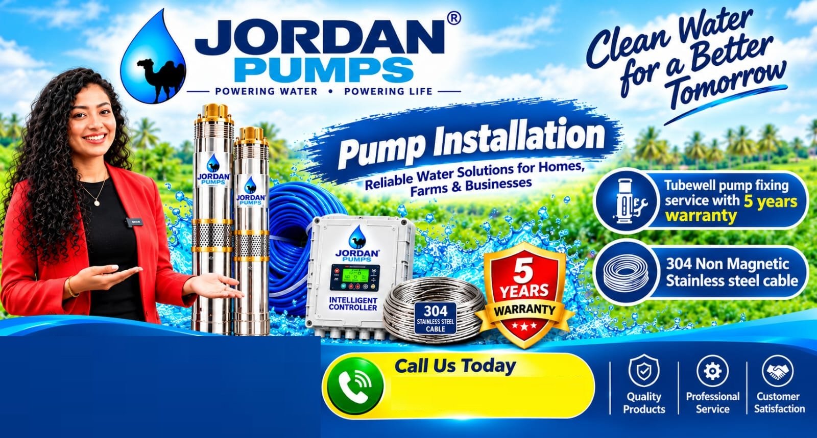 150 feet Tube well pump sale colombo
