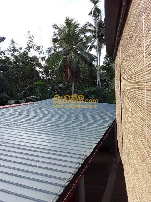 Outdoor bamboo blinds installation contractors Colombo