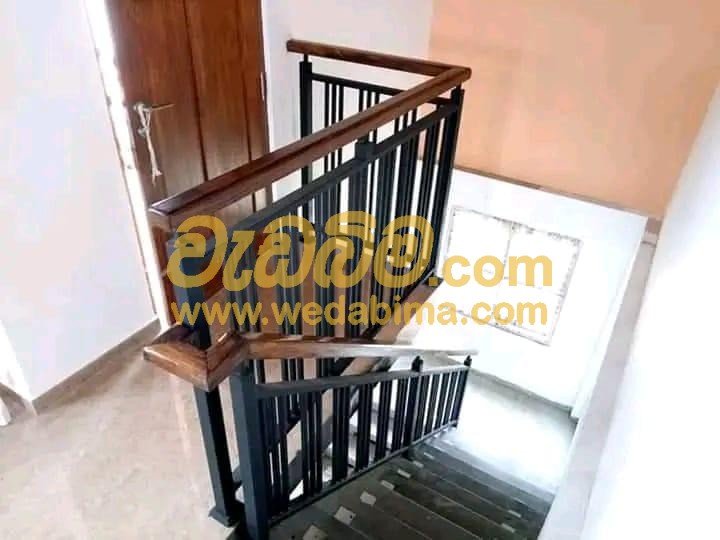 modern staircase railing designs in Polgasovita ,sri lanka