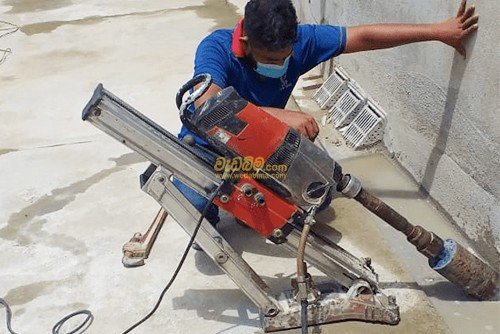 Concrete Core Drilling in sri lanka