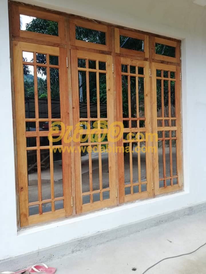 Timber Window Designs - Kandy