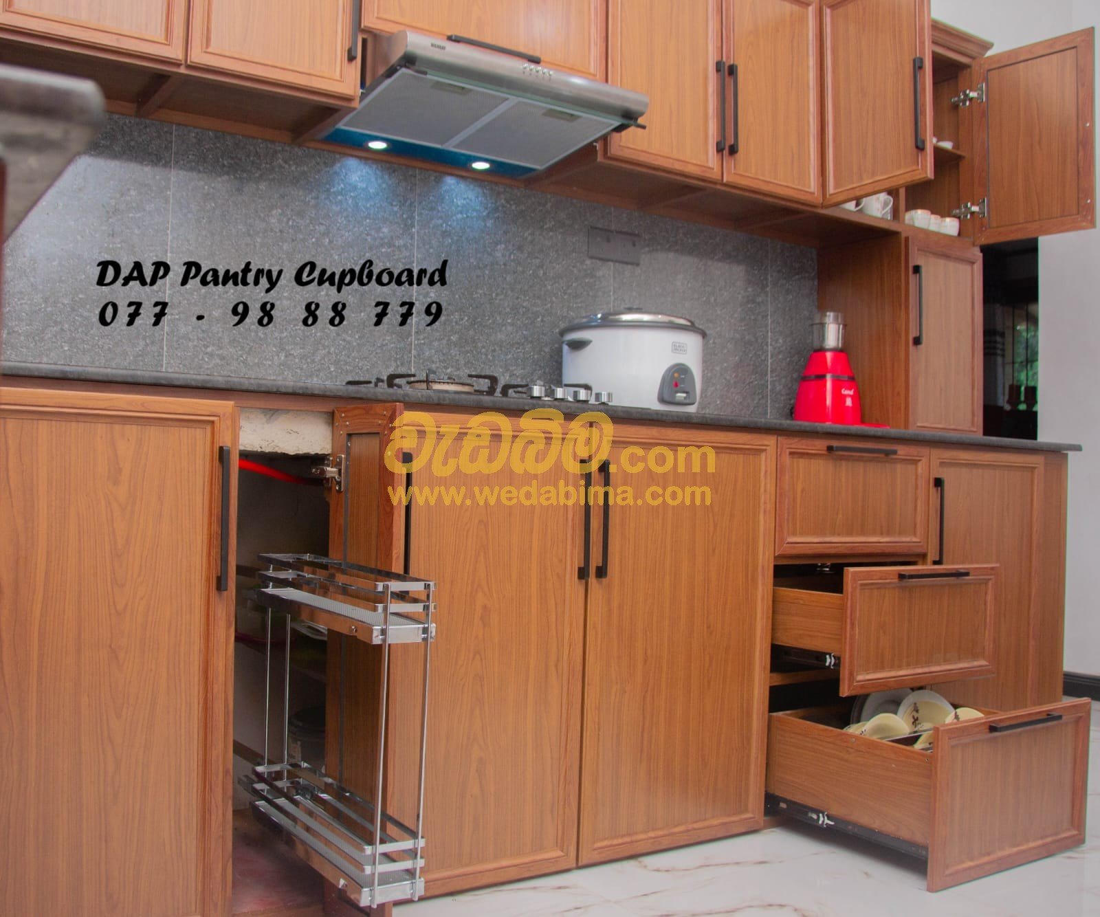 Aluminium Pantry Cupboards Contractors