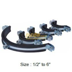 GI Rubber Hanging Clamps colombo