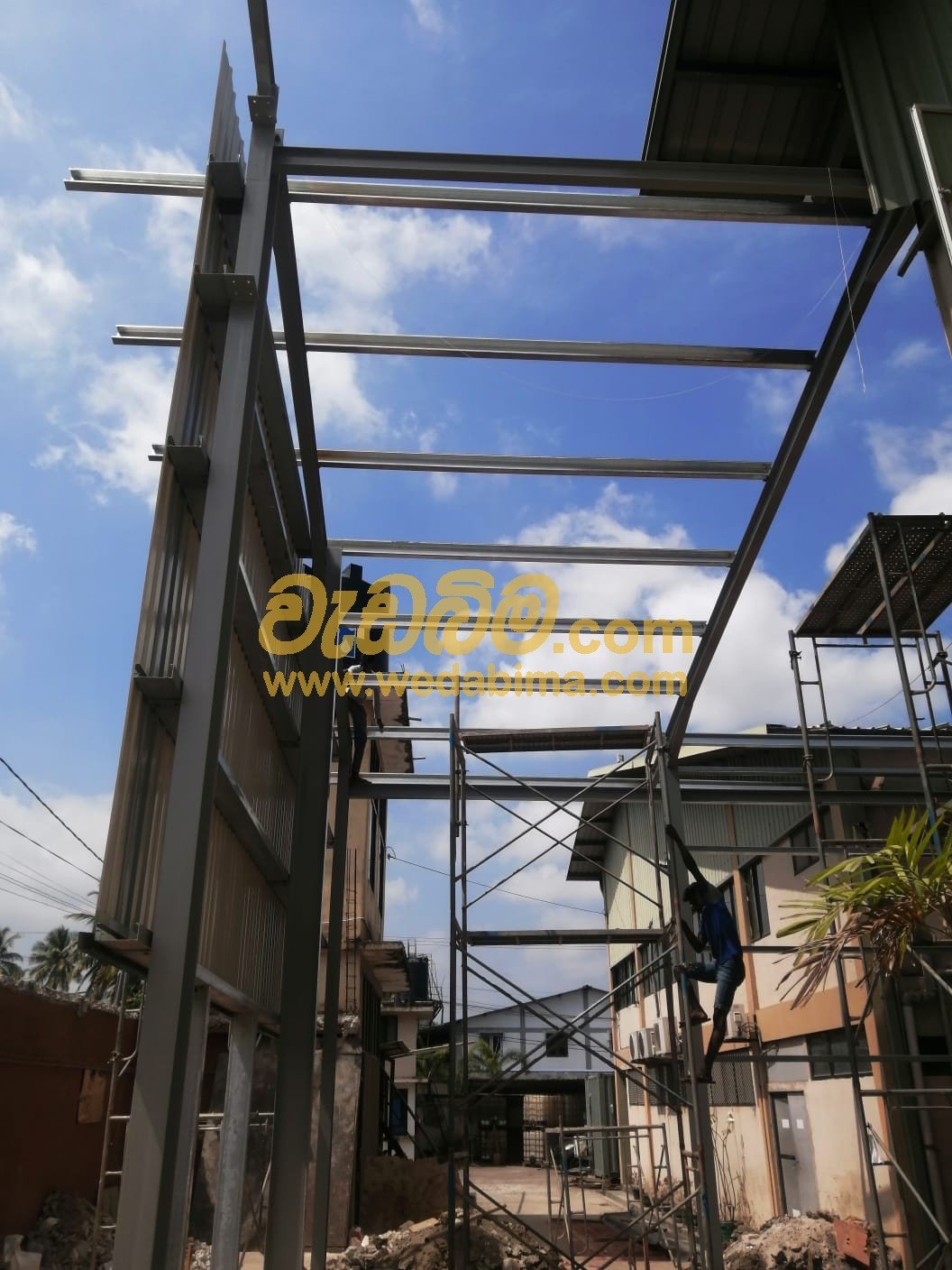 Steel Warehouse construction in Sri Lanka