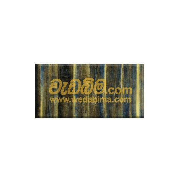4mm 12 1/2x4 Feet Single Side Persian Blue Aluminium Composite Panel